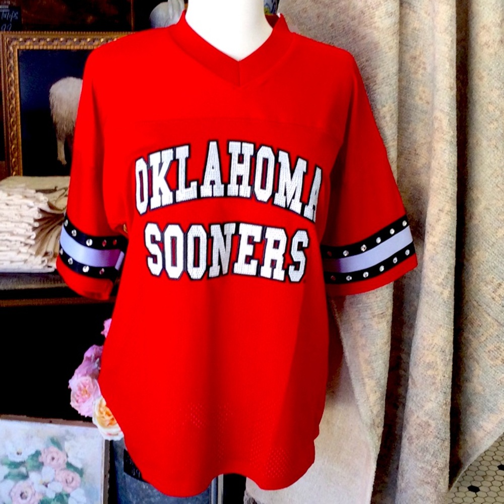 Oklahoma Sooners football jersey🏉❤️